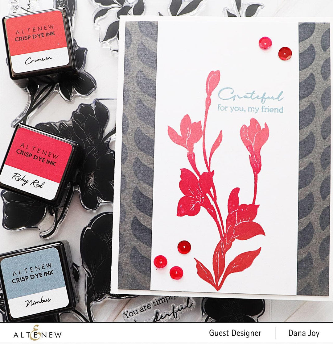 Altenew Stamp & Die Bundle Pen Sketched Silhouette Stamp & Die Bundle
