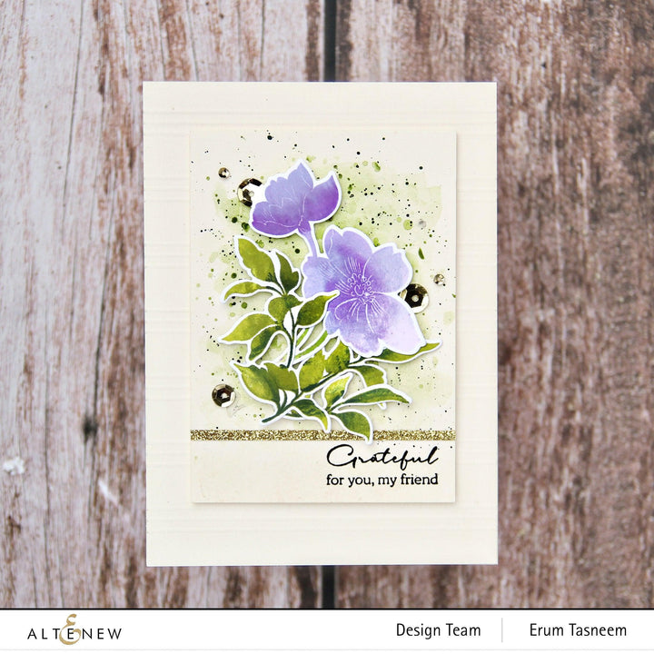 Altenew Stamp & Die Bundle Pen Sketched Silhouette Stamp & Die Bundle