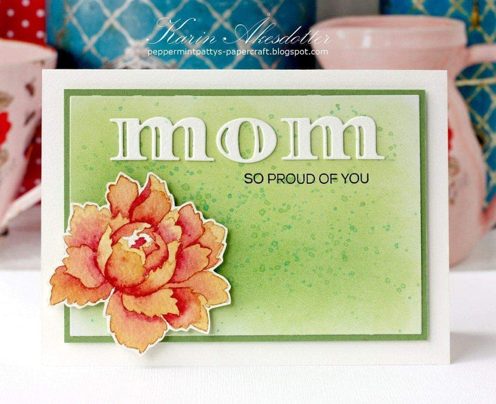 Altenew Stamp & Die Bundle Peony Bouquet Stamp & Die Bundle