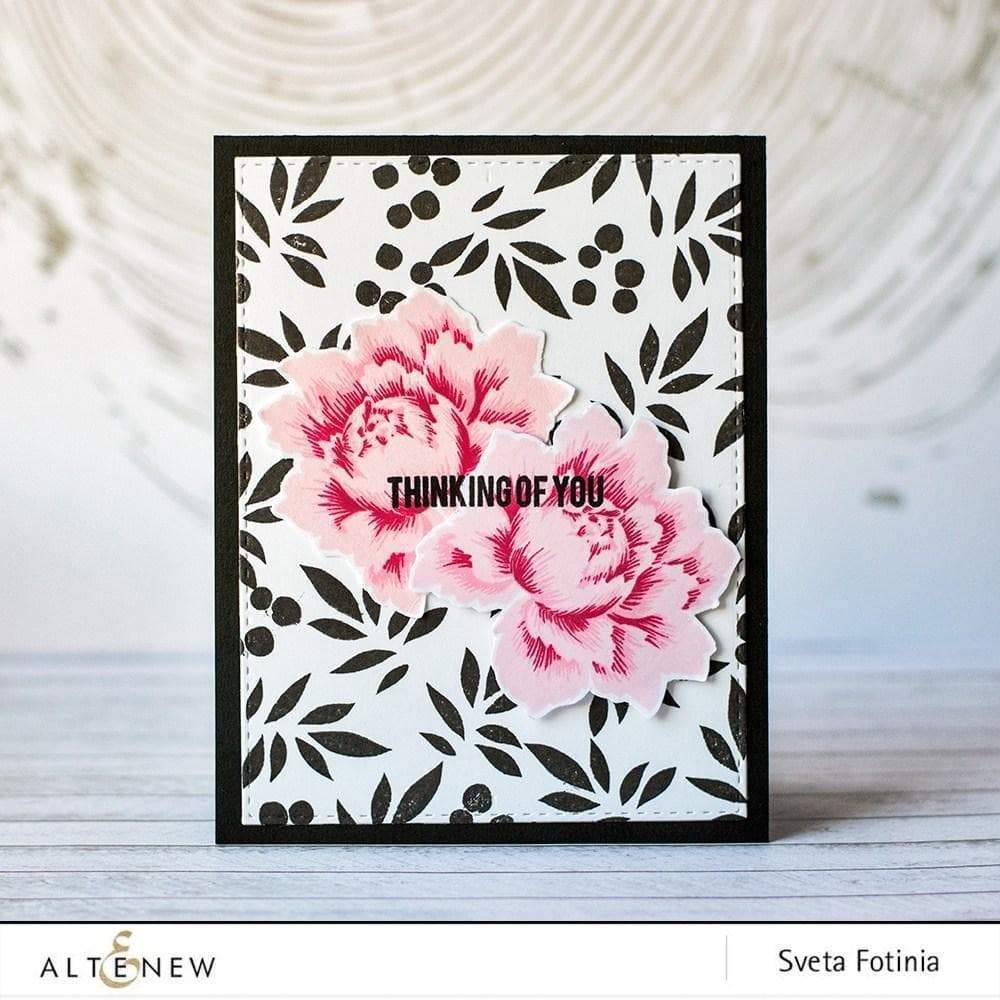 Altenew Stamp & Die Bundle Peony Bouquet Stamp & Die Bundle