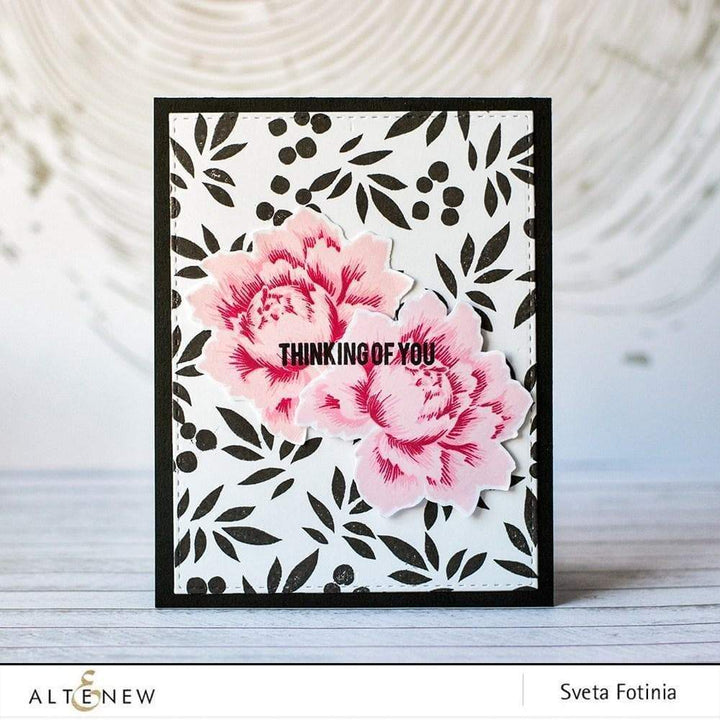 Altenew Stamp & Die Bundle Peony Bouquet Stamp & Die Bundle