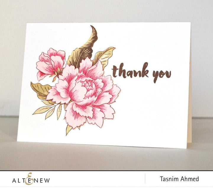 Altenew Stamp & Die Bundle Peony Bouquet Stamp & Die Bundle