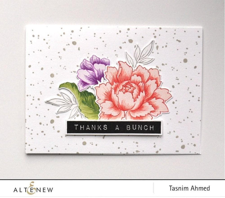 Altenew Stamp & Die Bundle Peony Bouquet Stamp & Die Bundle