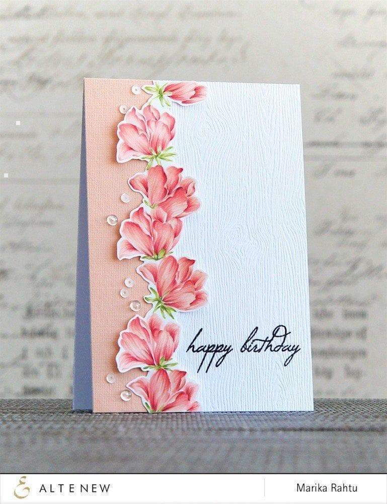 Altenew Stamp & Die Bundle Peony Bouquet Stamp & Die Bundle