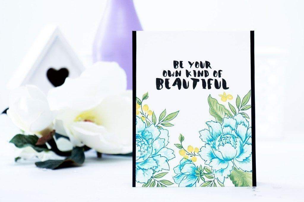 Altenew Stamp & Die Bundle Peony Bouquet Stamp & Die Bundle