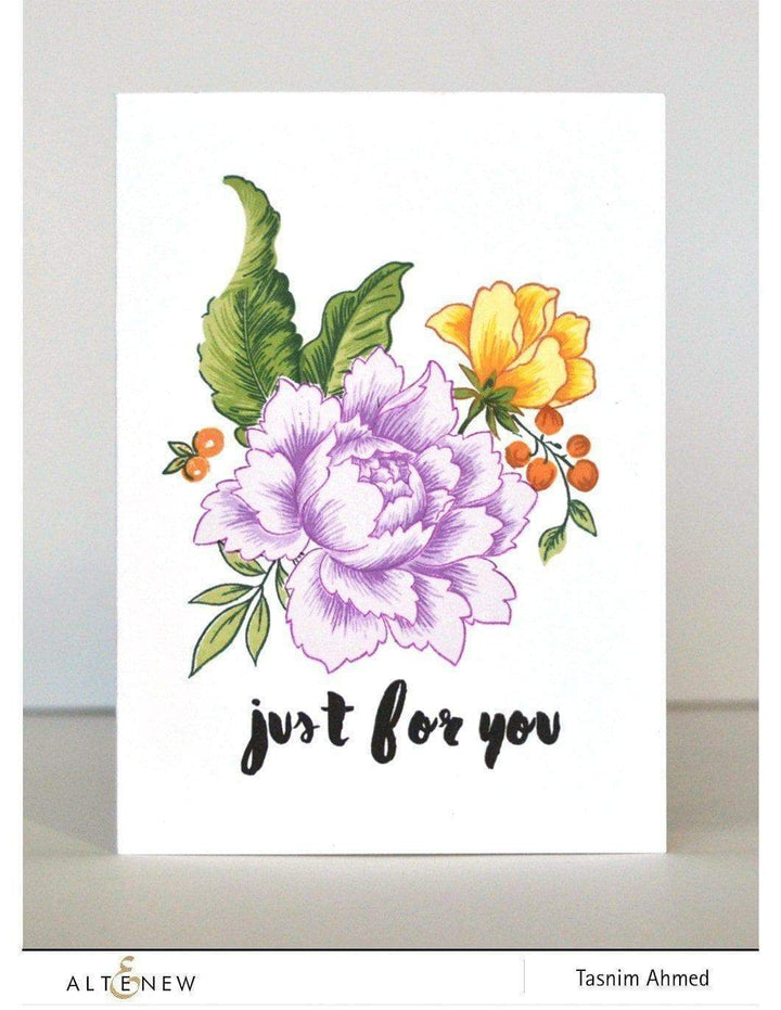 Altenew Stamp & Die Bundle Peony Bouquet Stamp & Die Bundle
