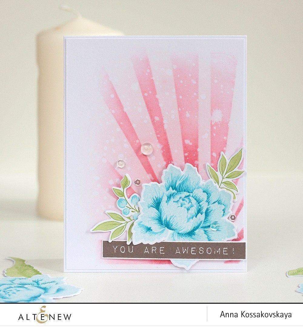 Altenew Stamp & Die Bundle Peony Bouquet Stamp & Die Bundle