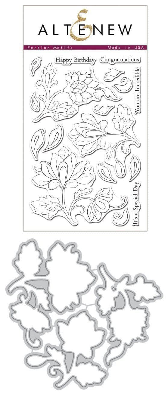 Altenew Stamp & Die Bundle Persian Motifs Stamp & Die Bundle