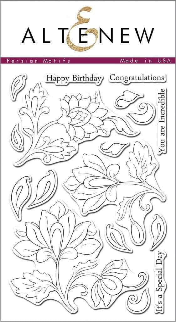 Altenew Stamp & Die Bundle Persian Motifs