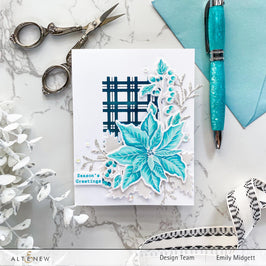 Altenew Stamp & Die Bundle Poinsettia & Berries Stamp & Die Bundle