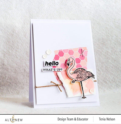 Altenew Stamp & Die Bundle Poised Flamingo Stamp & Die Bundle