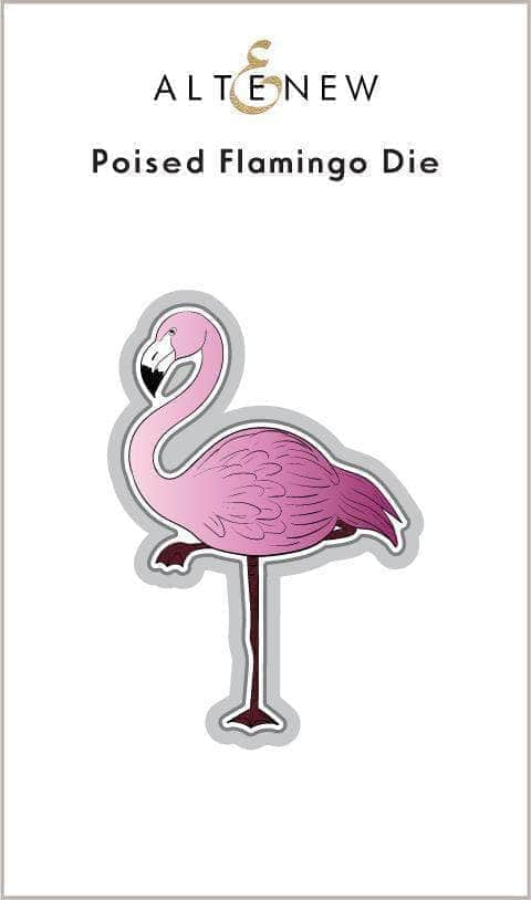 Altenew Stamp & Die Bundle Poised Flamingo