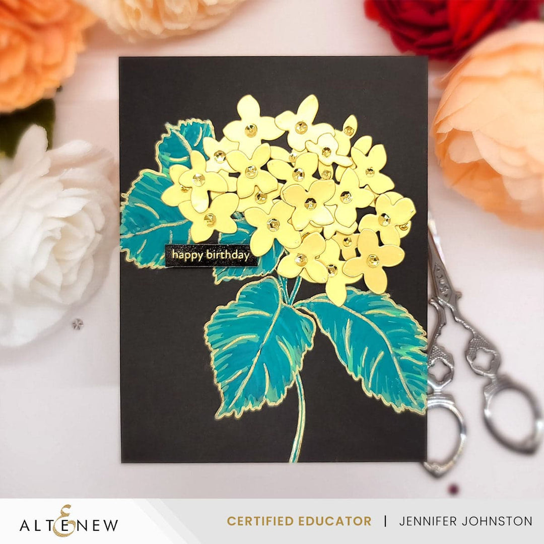 Pop-It-Up: Blooming Hydrangea Stamp & Die Set