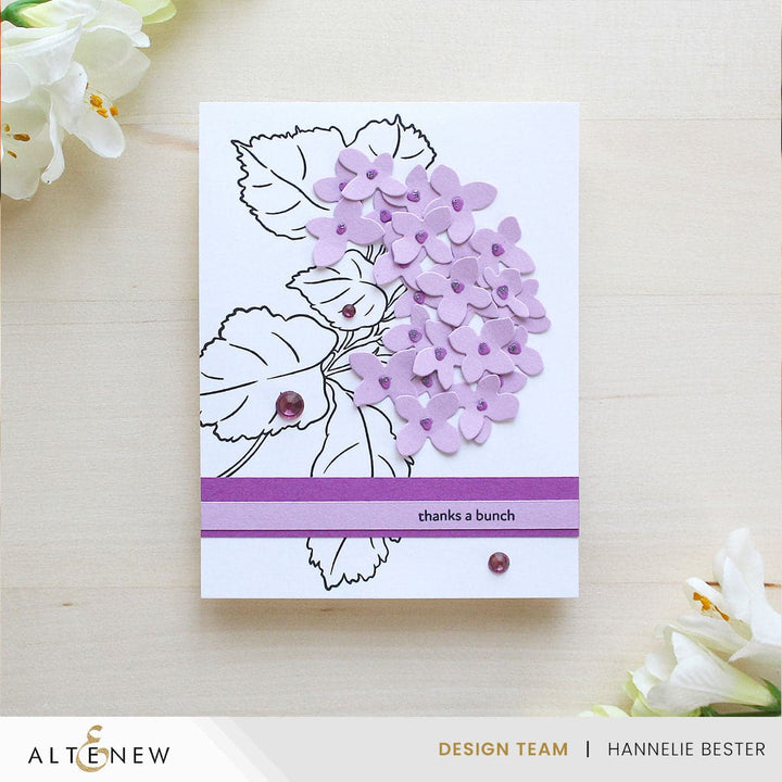 Pop-It-Up: Blooming Hydrangea Stamp & Die Set