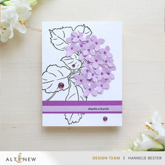Pop-It-Up: Blooming Hydrangea Stamp & Die Set