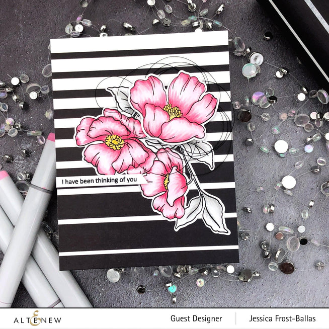 Poppy Garden Stamp & Die Bundle