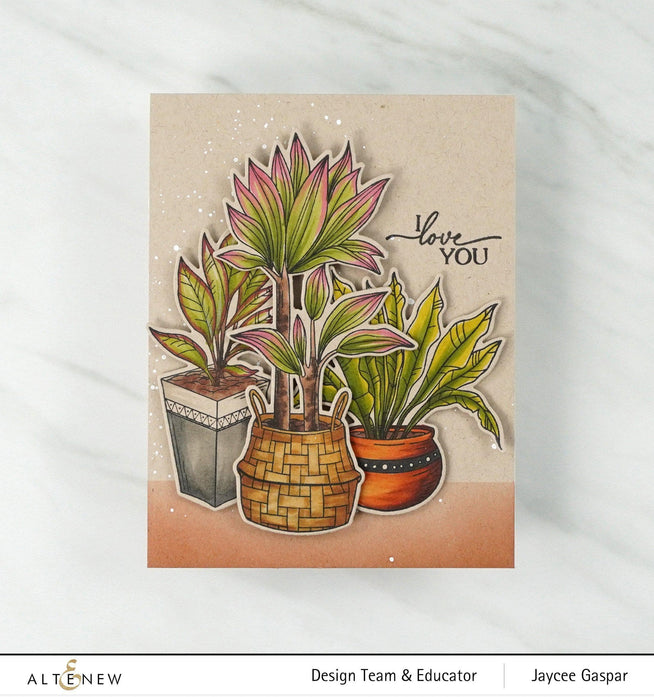 Altenew Stamp & Die Bundle Pots and Plants Stamp & Die Bundle