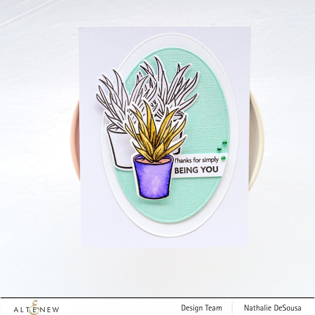 Altenew Stamp & Die Bundle Potted Succulent Stamp & Die Bundle