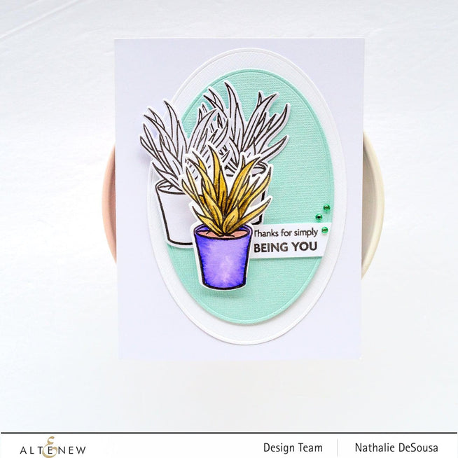 Altenew Stamp & Die Bundle Potted Succulent Stamp & Die Bundle