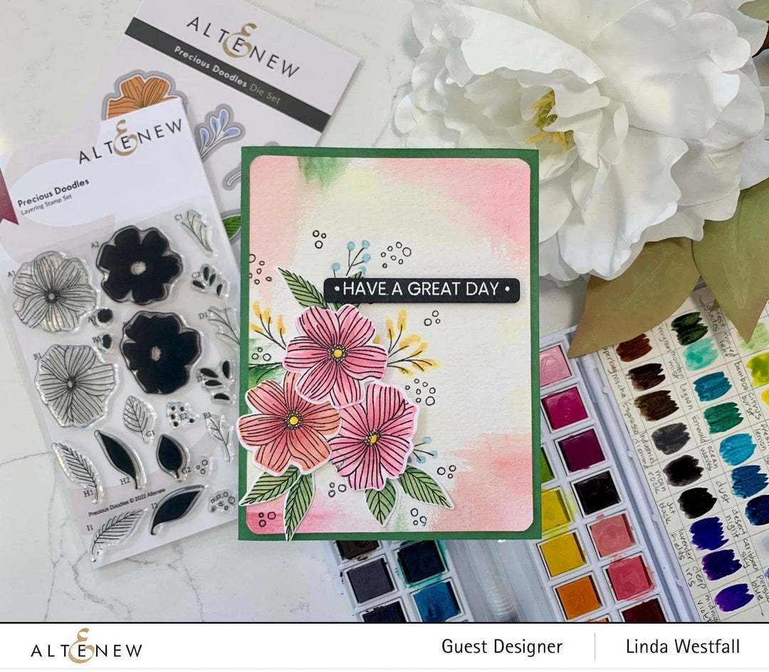 Altenew Stamp & Die Bundle Precious Doodles Stamp & Die Bundle