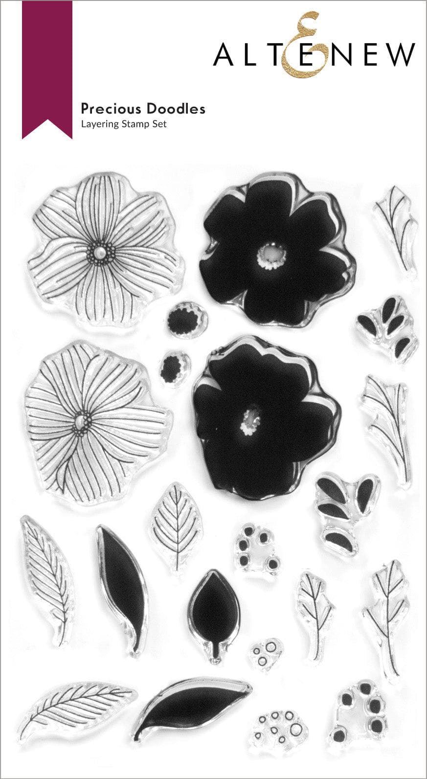 Altenew Stamp & Die Bundle Precious Doodles Stamp & Die Bundle