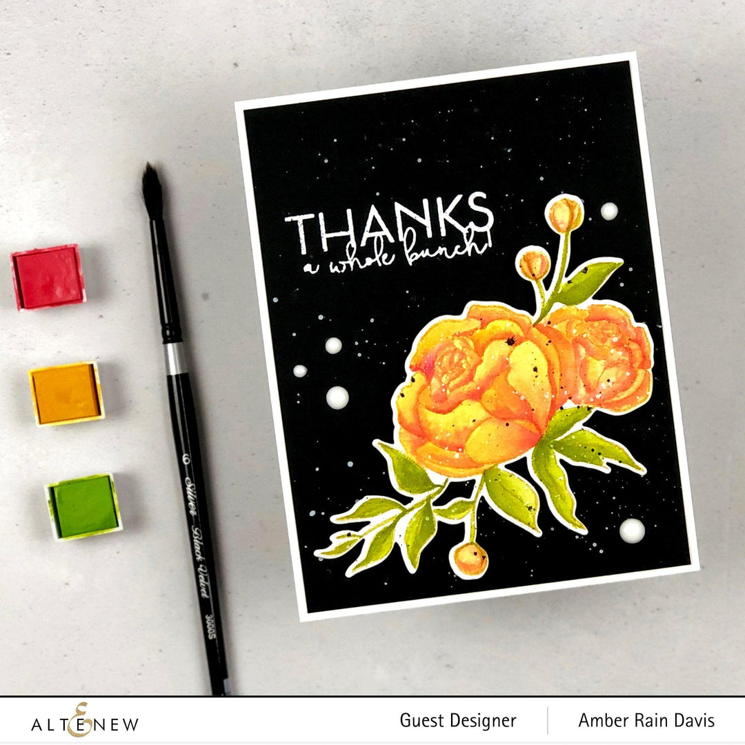 Altenew Stamp & Die Bundle Precious Peony Stamp & Die Bundle