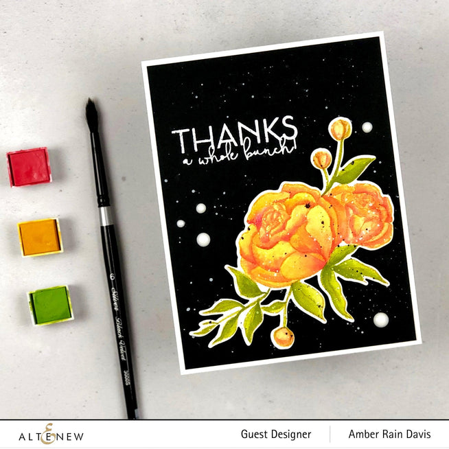 Altenew Stamp & Die Bundle Precious Peony Stamp & Die Bundle