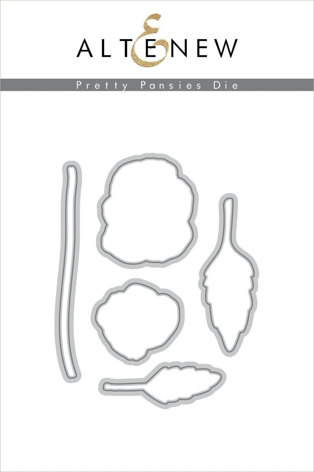 Altenew Stamp & Die Bundle Pretty Pansies Stamp & Die Bundle