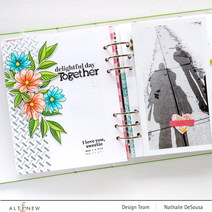 Altenew Stamp & Die Bundle Prim Peonies