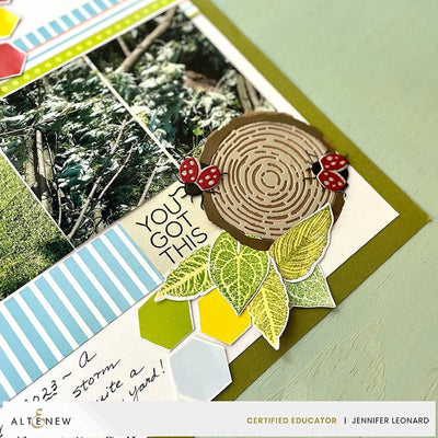 Altenew Stamp & Die Bundle Rainforest Leaves