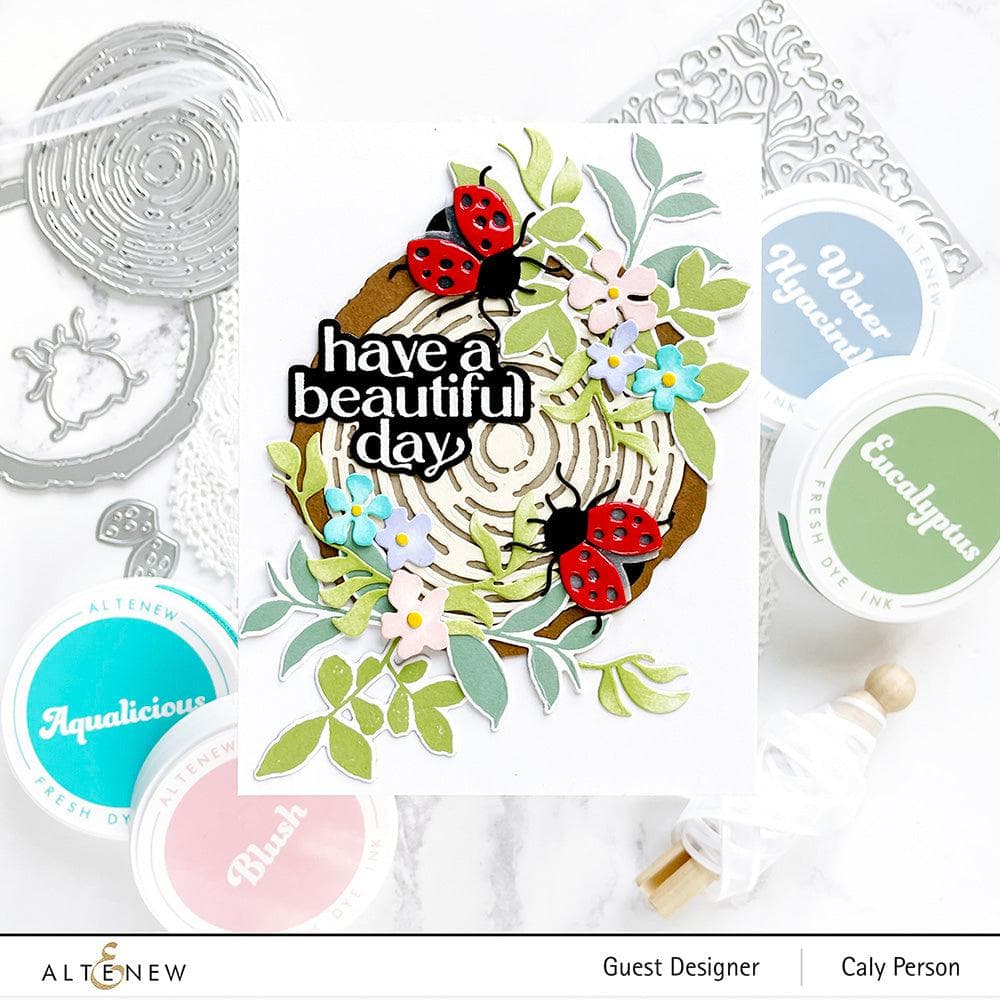 Altenew Stamp & Die Bundle Rainforest Leaves