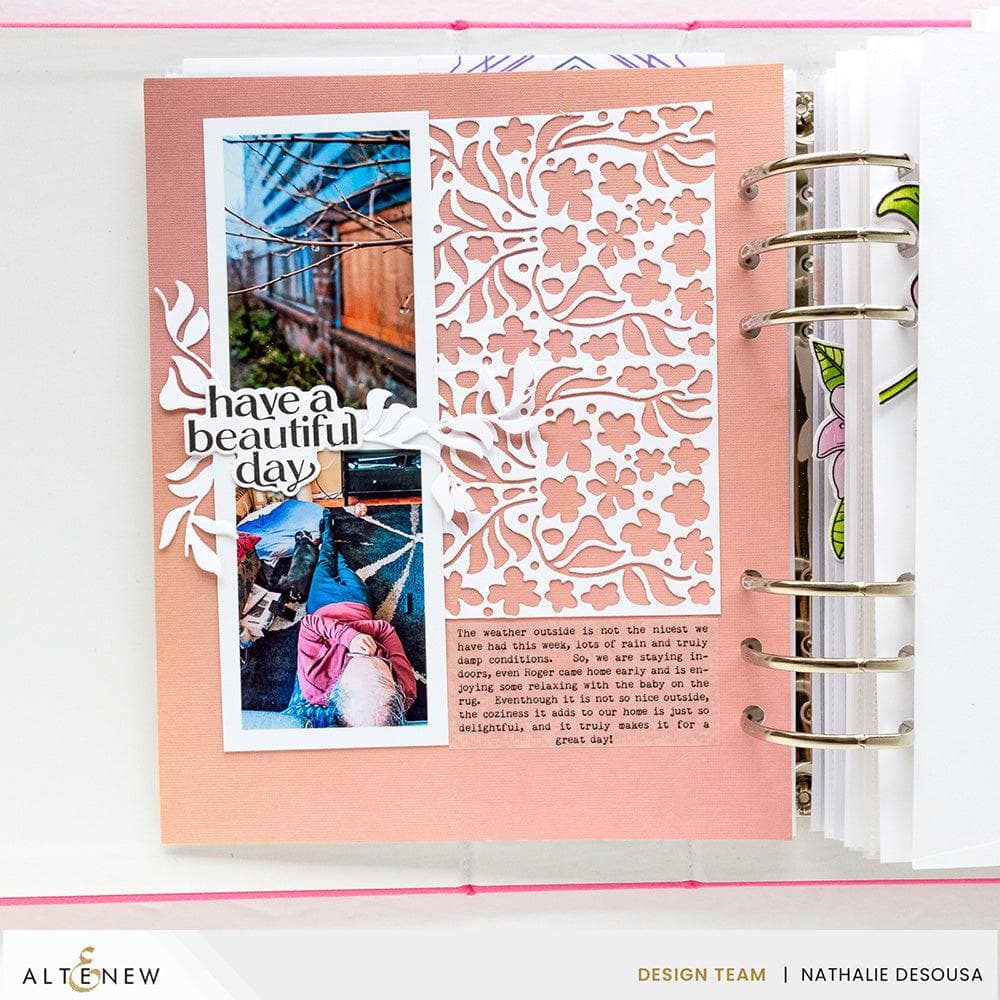 Altenew Stamp & Die Bundle Rainforest Leaves