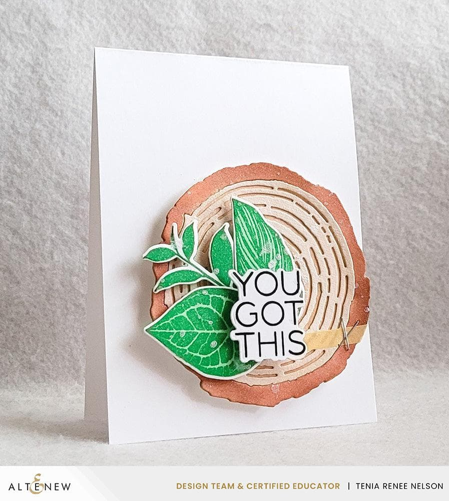 Altenew Stamp & Die Bundle Rainforest Leaves