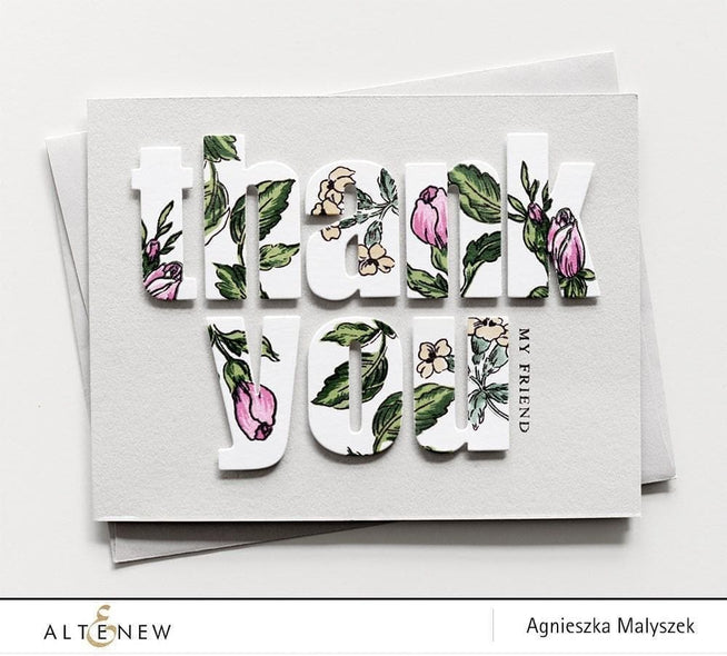Altenew Stamp & Die Bundle Remember This Stamp & Die Bundle