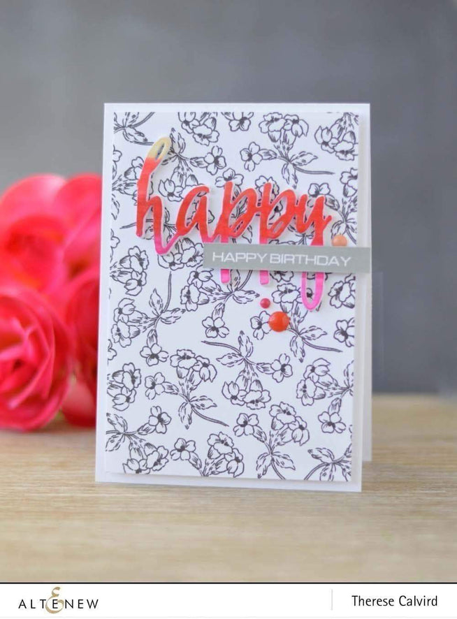 Altenew Stamp & Die Bundle Remember This Stamp & Die Bundle