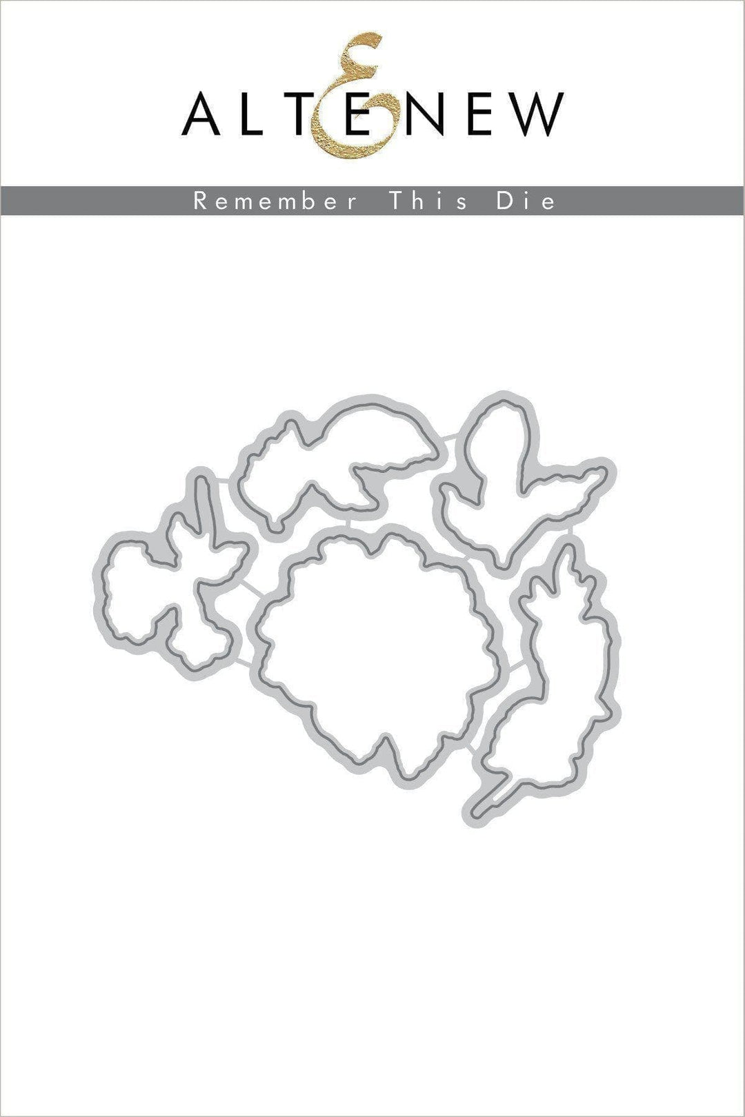 Altenew Stamp & Die Bundle Remember This Stamp & Die Bundle