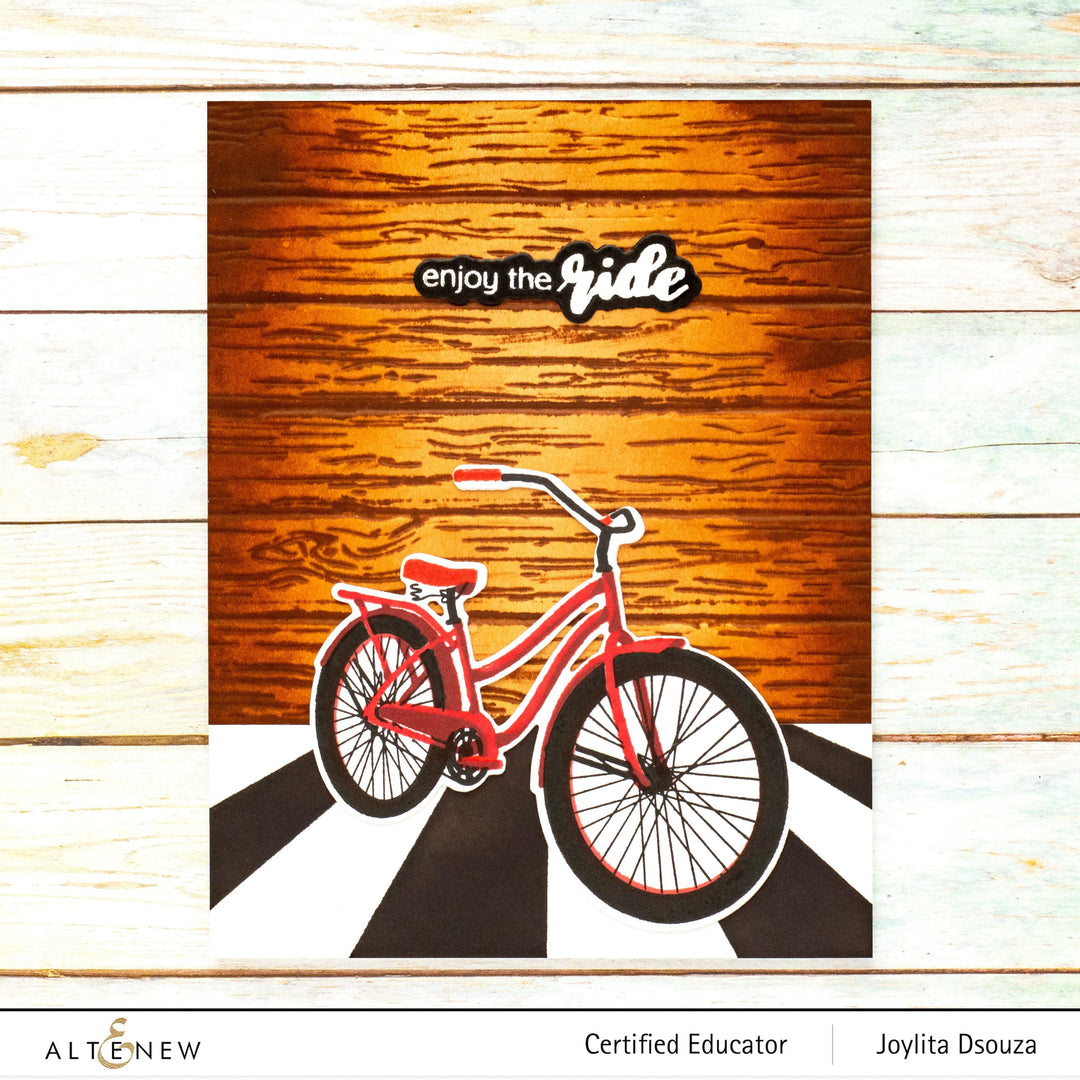 Altenew Stamp & Die Bundle Retro Bicycle Complete Bundle