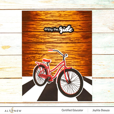Altenew Stamp & Die Bundle Retro Bicycle Complete Bundle