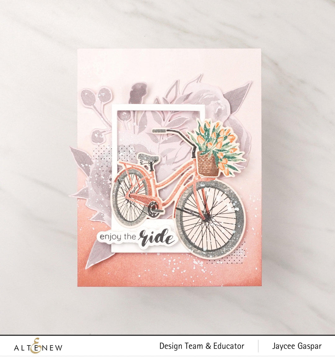Altenew Stamp & Die Bundle Retro Bicycle Complete Bundle