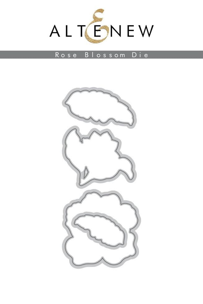 Altenew Stamp & Die Bundle Rose Blossom Stamp & Die Bundle