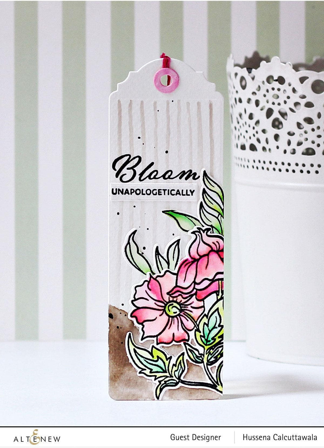 Altenew Stamp & Die Bundle Rosy Blooms Stamp & Die Bundle