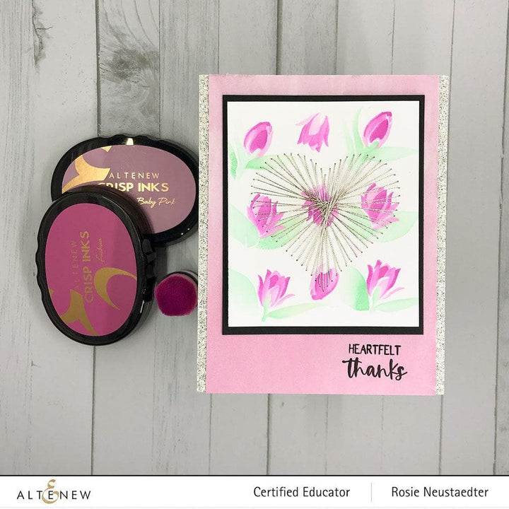 Altenew Stamp & Die Bundle Rosy Blooms Stamp & Die Bundle