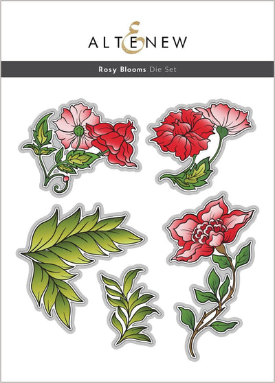 Altenew Stamp & Die Bundle Rosy Blooms Stamp & Die Bundle