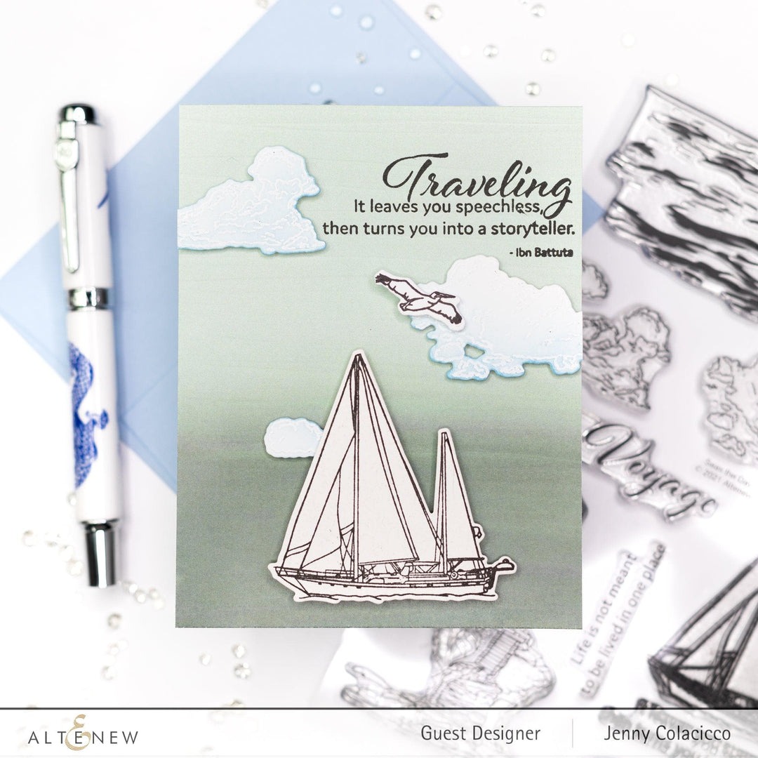 Altenew | Card Making, Scrapbooking & Paper-Crafting Supplies! Stamp & Die Bundle Seas the Day Stamp & Die Bundle