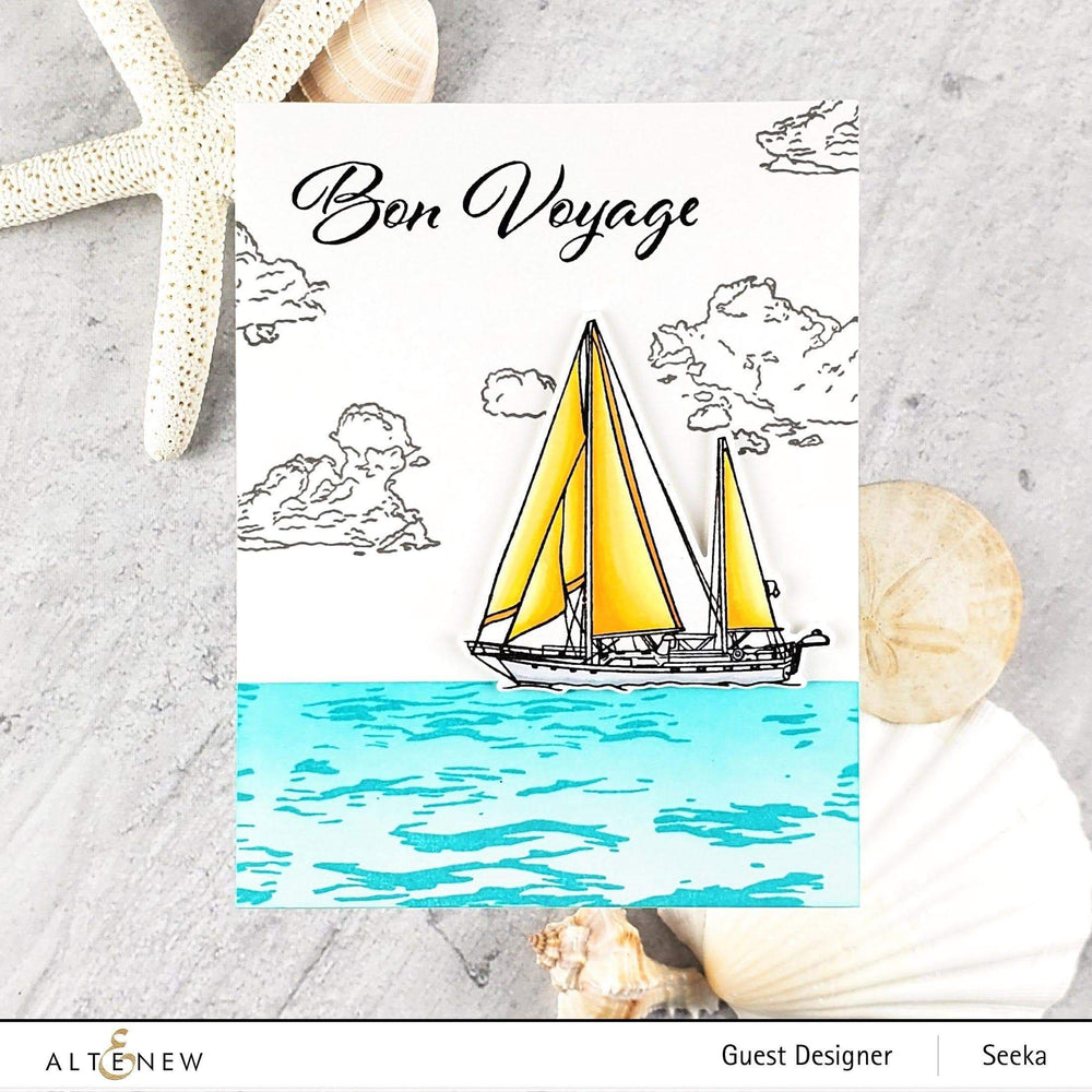 Altenew | Card Making, Scrapbooking & Paper-Crafting Supplies! Stamp & Die Bundle Seas the Day Stamp & Die Bundle