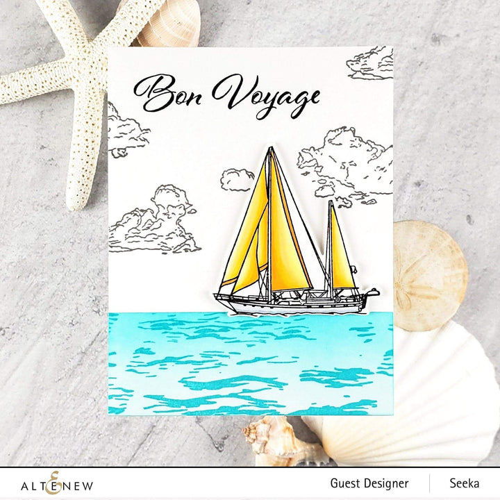 Altenew | Card Making, Scrapbooking & Paper-Crafting Supplies! Stamp & Die Bundle Seas the Day Stamp & Die Bundle