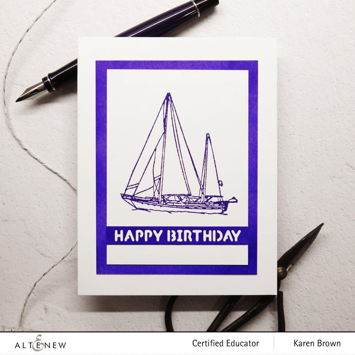 Altenew | Card Making, Scrapbooking & Paper-Crafting Supplies! Stamp & Die Bundle Seas the Day Stamp & Die Bundle