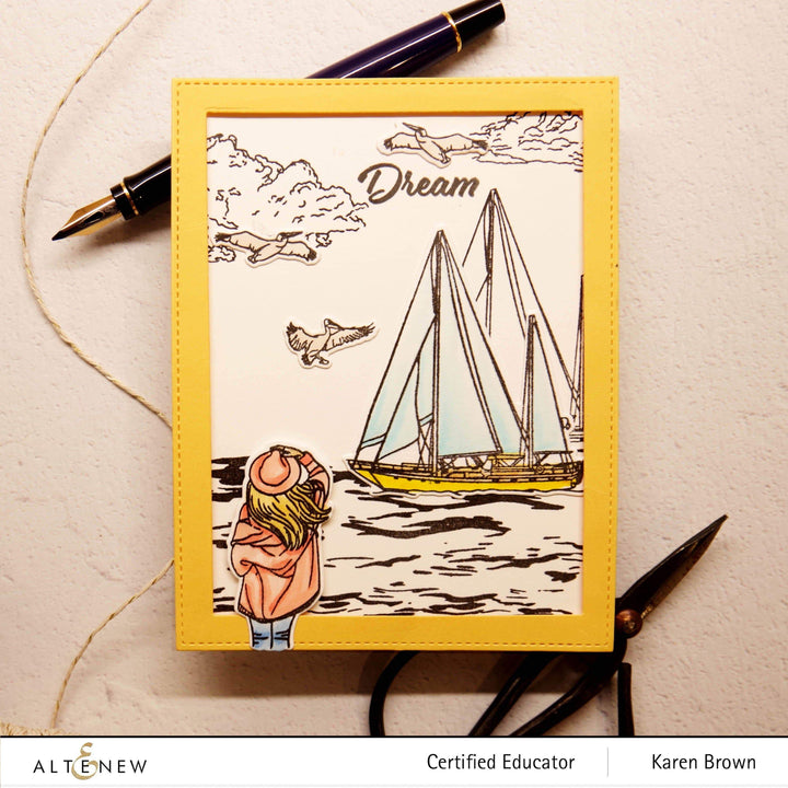 Altenew | Card Making, Scrapbooking & Paper-Crafting Supplies! Stamp & Die Bundle Seas the Day Stamp & Die Bundle