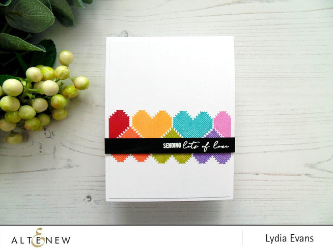 Altenew Stamp & Die Bundle Sewn with Love Stamp & Die Bundle