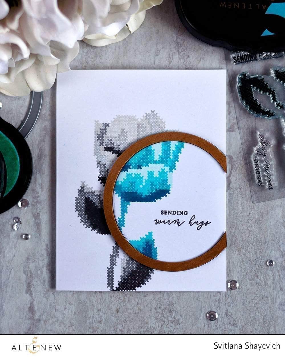 Altenew Stamp & Die Bundle Sewn with Love Stamp & Die Bundle
